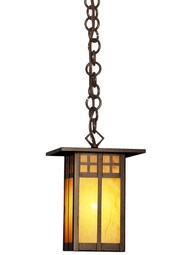 Glasgow Single Pendant In Bronze Finish